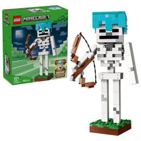 Constructor - LEGO Minecraft 21594 The Skeleton 502 Pieces 290 mm Height Multicolor