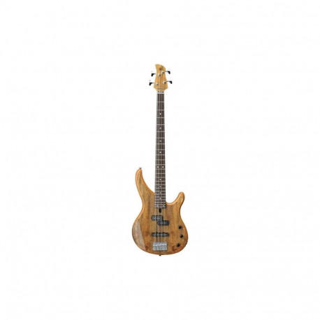 Electric Bass Guitar - Yamaha TRBX174EW 4-String, Bolt-On Neck, 34-Inch Scale Natural