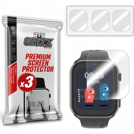GrizzGlass Hydrofilm Hydrogel Film for Garett Kids Twin 2 4G