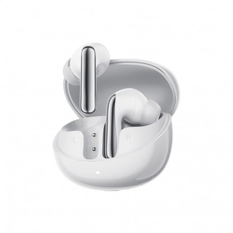 QCY Melobuds N60 Wireless In-Ear Headphones with LDAC and ANC Noise Cancellation - White