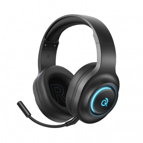 QCY Heroad V200 Tri-Mode Gaming Headphones with 7.1 Sound, 240h Battery, and Detachable Microphone -