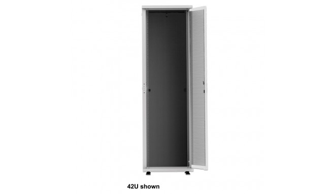 INTELLINET 19" serverikapp Basic 26HE 60x100 Flatp, hall