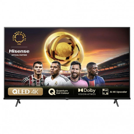 189,0cm/75" (3840x2160) Hisense 75E77NQ 16:9 QLED 60Hz HDMI USB WLAN Bluetooth HDR10+ kõlar must