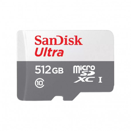 Memory Card - SanDisk Ultra 512 GB MicroSDXC UHS-I 100 MB/s Black