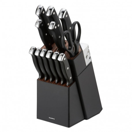 Klausberg noakomplekt kb-7985 13-osaline teritaja ja hoidikuga roostevabast terasest