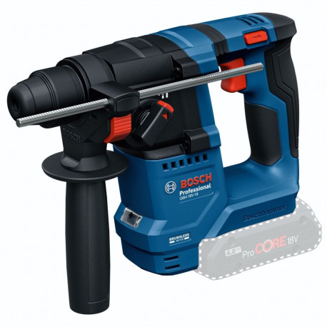 Akku-Bohrhammer GBH 18V-18 Professional solo, 18Volt (blau/schwarz, ohne Akku und Ladegerät)