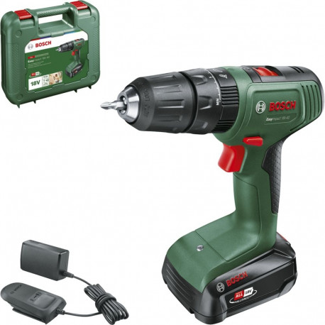 Akku-Schlagbohrschrauber EasyImpact 18V-40 (grün/schwarz, Li-Ionen Akku 2,0Ah, Koffer, POWER FOR ALL