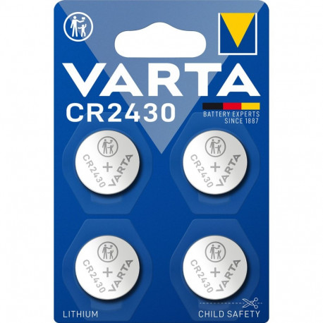 Lithium Coin Knopfzelle CR2430 (4 Stück)