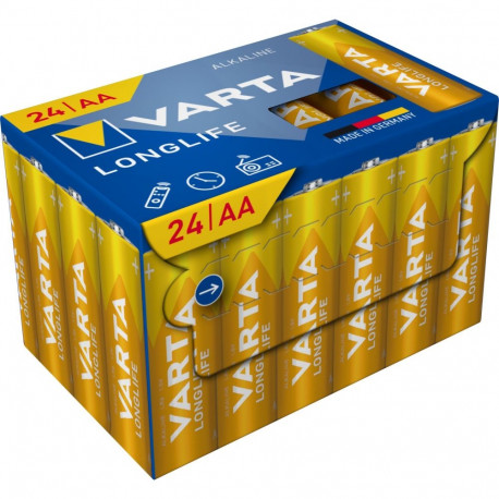 Longlife Batterie patareid LR06 AA (Mignon) 24tk