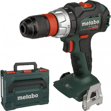 Akutrell-kruvikeeraja BS 18 LT BL Q (602334840) 18V ilma akuta ja laadijata metaBoxis, roheline/must