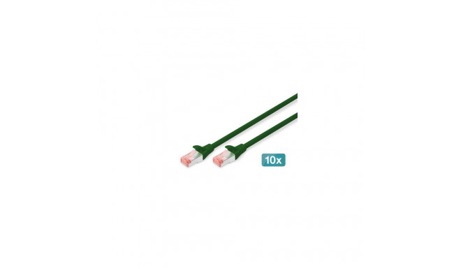 Digitus CAT 6 S/FTP patch cable, 10 pieces