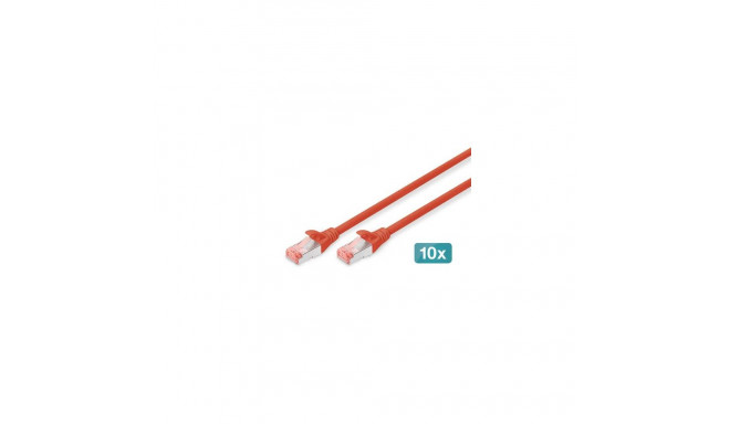 Digitus CAT 6 S/FTP patch cable, 10 pieces