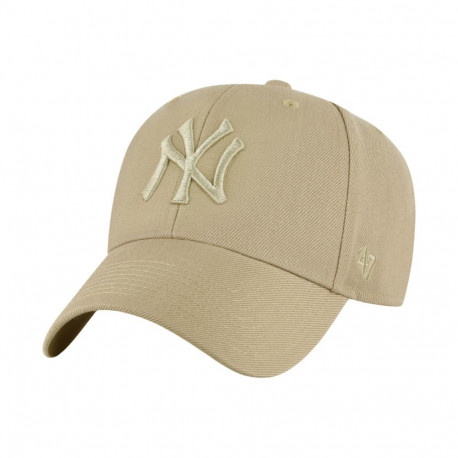 '47 nokkmüts B-MVPSP17WBP-KHQ New York Yankees reguleeritav, tume beež