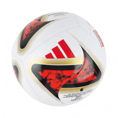 Piłka nożna adidas Bundesliga 26/27 Torfabrik Training biało-pomarańczowa KG6040 4