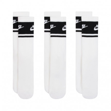 Skarpety Nike Everyday Elevated Crew 3 pary biało-czarne IM7949 901 35-37,5
