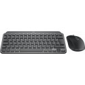 Logitech wireless keyboard + mouse MX Keys Mini Combo for Business, graphite
