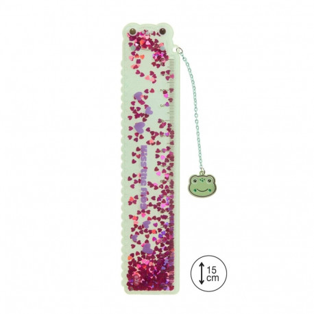 Joonlaud 15 cm Glitter Froggy Miquelrius