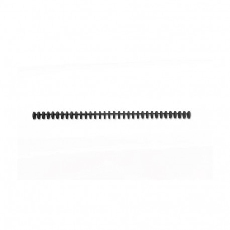 Köitespiraal plast 3:1, 12mm, must, ibiClick/ClickBind, sobib ClickMan seadmetele (1tk - pakis 50tk)