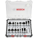 Fräser-Set, 15-teilig (8mm-Schaft)