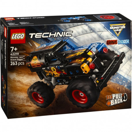 42219 Technic Monster Jam Grave Digger Feuer und Eis