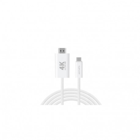 4smarts 540955 HDMI cable 2 m USB C HDMI Type A (Standard) White