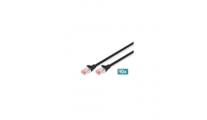 Digitus CAT 6 S/FTP patch cable, 10 pieces