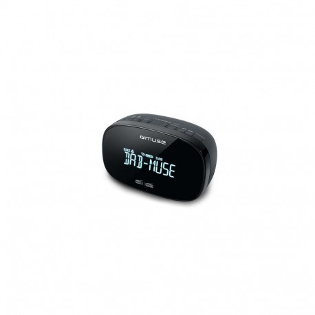 Muse M-150 CDB radio Clock Analog &amp; digital Black