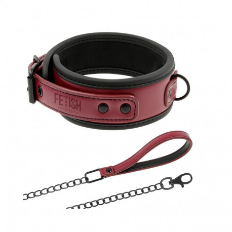 FETISH SUBMISSIVE DARK ROOM - NEOPRENE LINING CHAIN NECKLACE