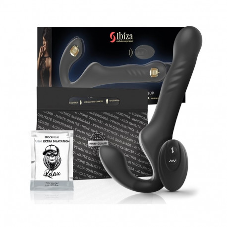 IBIZA - REMOTE CONTROL STRAPLESS VIBRATOR UP & DOWN
