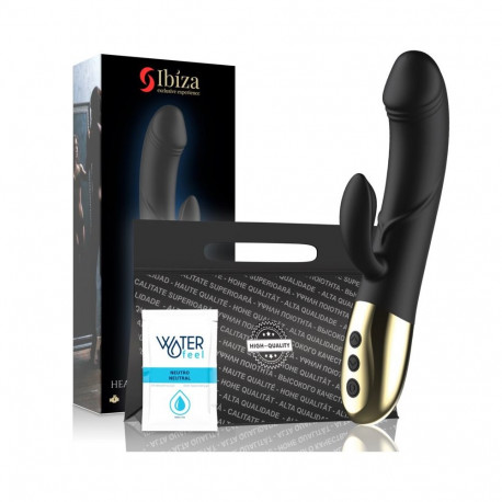 IBIZA - POWERFUL ANATOMICAL VIBRATOR WITH RABBIT