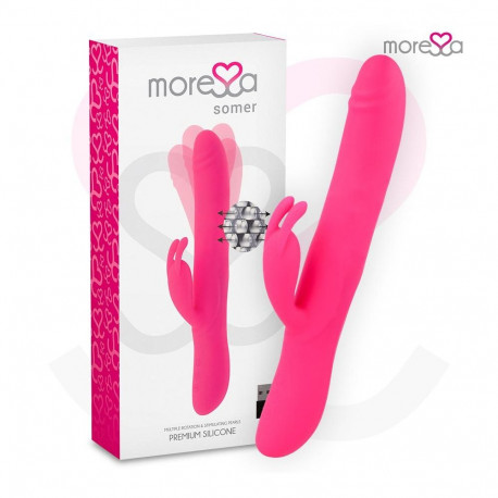 MORESSA - SOMER PREMIUM VIBRATOR WITH MULTIPLE ROTATION