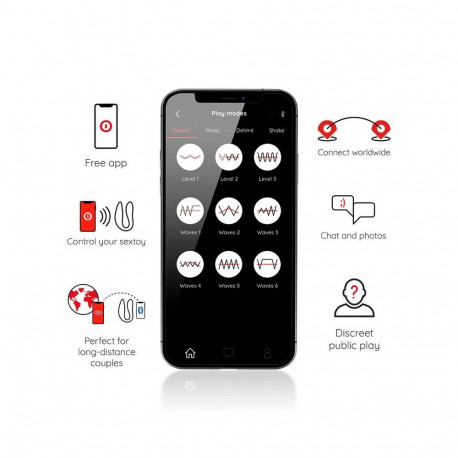 ONINDER - LISBOA PINK G-POINT & CLITORIS STIMULATOR - FREE PINK APP