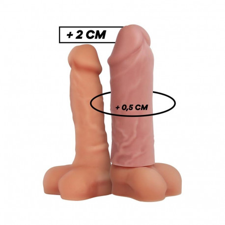 VIRILXL - LIQUID SILICONE V3 NATURAL PENIS EXTENSION