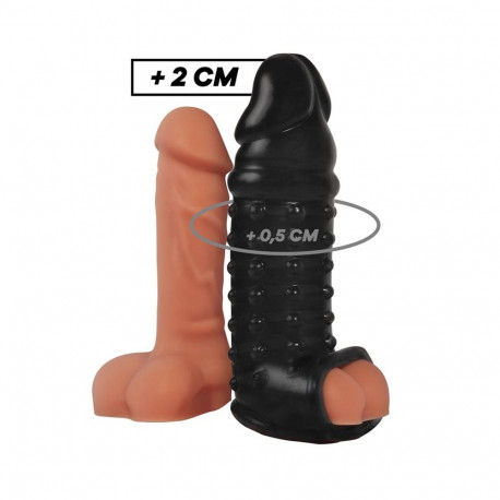 VIRILXL peenise pikendaja ja ümbris V11, must