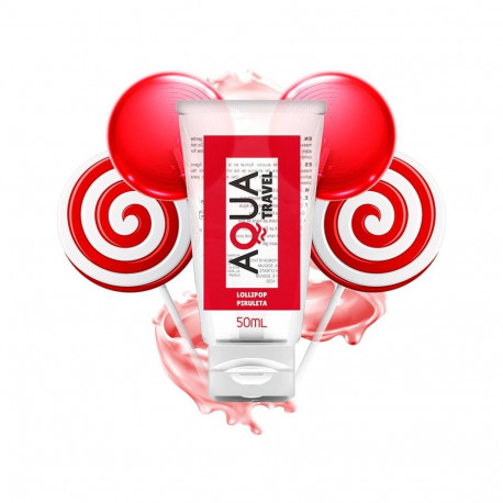AQUA TRAVEL lutsukommimaitseline veepõhine libesti 50ML