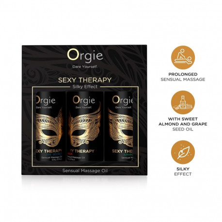Orgie komplekt Sexy Therapy minisuuruses 3 x 30ml