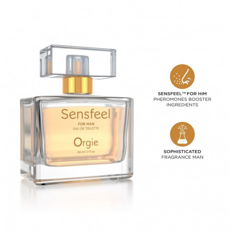 Orgie Sensfeel parfüüm meestele feromoonidega 50ml