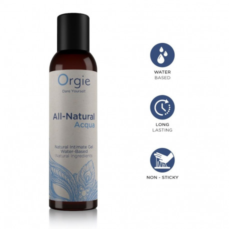 Orgie All-Natural Acqua Water-based Intimate Gel
