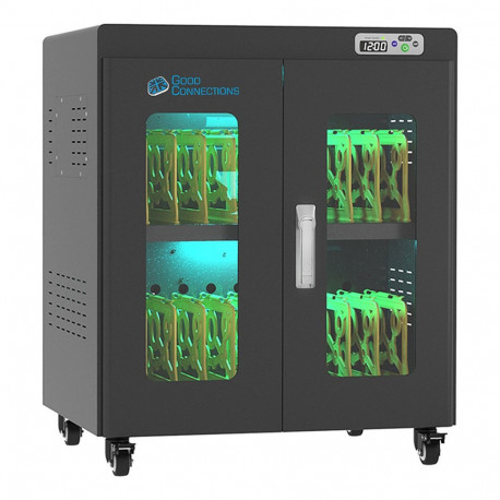 GoodConnections sülearvutite laadimiskäru ANTARES N20E kuni 15,6" UVC-desinfitseerimine, must