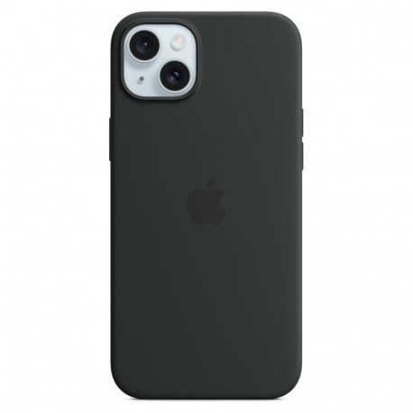 "APPLE iPhone 15 Plus Silicone Case with MagSafe - Black"