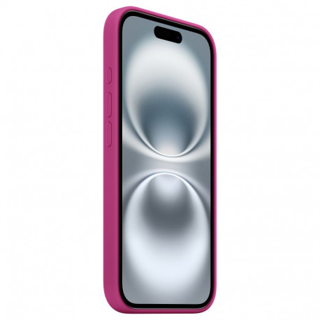 Apple silikoonümbris iPhone 16 MagSafe'iga, fuksia