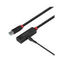 LINDY USB 3.0 õhuke aktiivpikendus 10m