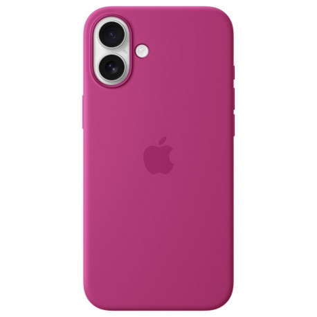 Apple silikoonist ümbris iPhone 16 Plus MagSafe, fuksia