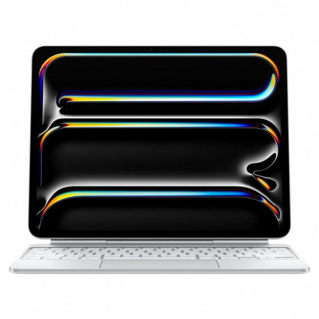 Apple klaviatuur Magic Keyboard iPad Pro 13 (M4) saksa asetus, valge