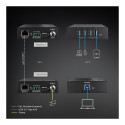 LINDY pikendi USB 3.2 Gen 1 Cat.6A HDBaseT 100m