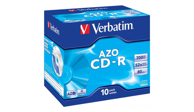 Verbatim CD-R Data Life plus 80/700MB 52x JC 1x10
