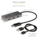 StarTech DisplayPort MST-jaotur 3-pordine
