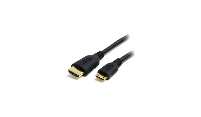"StarTech 2m High Speed HDMI Cable with Ethernet - HDMI to HDMI Mini- M/M"