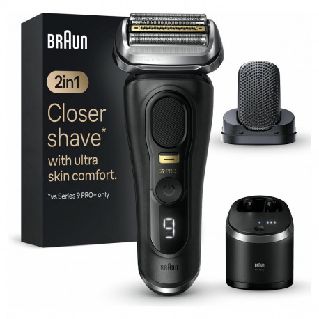 Braun elektriline raseerija Series 9 Pro+ 9590cc märg ja kuiv, must