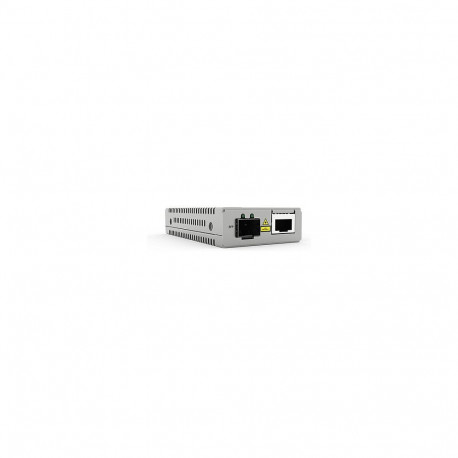 ALLIED meediakonverter 10GT to SFP+ mini universaalse toiteplokiga TAA-ühilduv